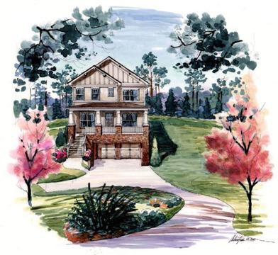 $575,000
Peachtree Park New Construction ~ Front & Screened Porches