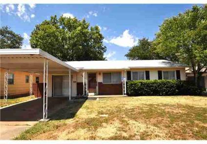 $59,900
Oklahoma City 3BR 1BA, Fantastic starter home for first time