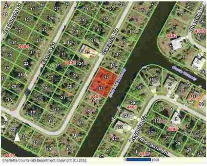 $60,000
Port Charlotte, Waterfront homesite includes 2 lots on Santa