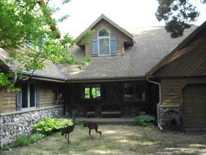 $629,000
Mukwonago, WI home on 13 wooded acres and spring fed lake
