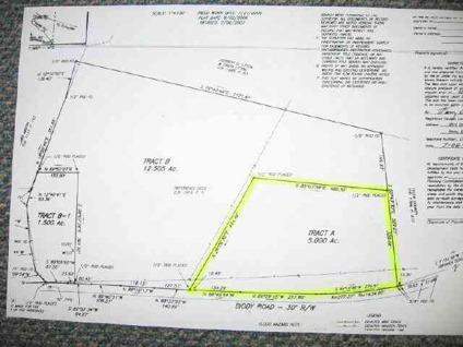 $66,500
Rome, PLATTED IN 2 TRACTS - TOTAL 17.5 AC - CAN BE DIVIDED