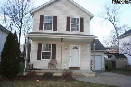$69,900
Akron, Three bedroom, 1.5 bath colonial with attached