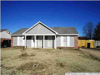 $71,900
Olive Branch 2BA, MOVE IN READY!!! THIS CHARMING HOME