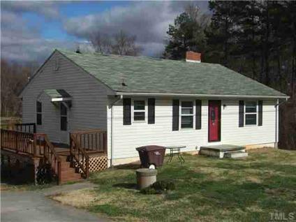 $75,000
Roxboro 3BR 1BA, Nice home in good location just outside of