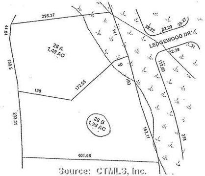 $79,900
North Branford, Nearly two acre building lot across from