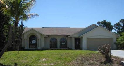 $81,180
Port Saint Lucie 3BR 2BA, Auction to be Held On-Site: 1781