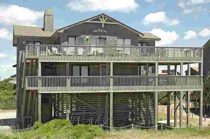 $835,000
Hatteras, Check this out. Oceanfront unique 4BR 5BA home.