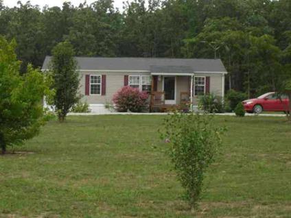 $84,000
Two bedroom, two bath, 2006 manufactured home on about 10 acres with rural