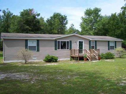 $84,900
Branford 3BR 2BA, Upgraded 1999 doublewide on paved CR 138