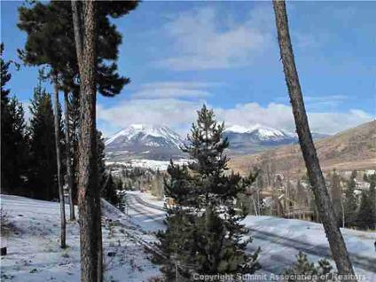 $89,900
Dillon, Great views of the Gore Range and lots of trees on