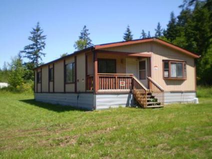 $89,950
Excellent Manufactured Home 1 Acre, Shelton