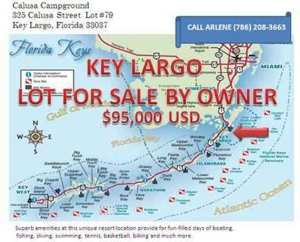 $95,000
Key Largo Lot for Sale by Owner