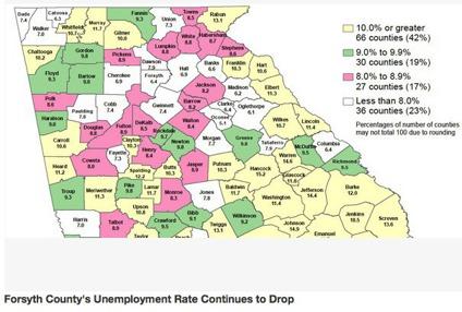 Alpharetta Georgia Has Lowest Unemployment - Another Reason To Live/Work In Alph
