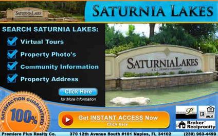 Great Gated Community - Saturnia Lakes Homes From $200k's