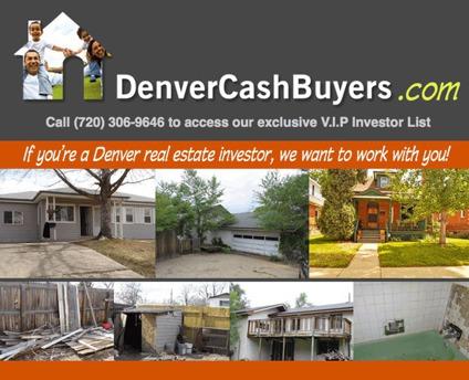 Hey! $$ Investors wanted -- wholesale properties in Denver $$ LOOK