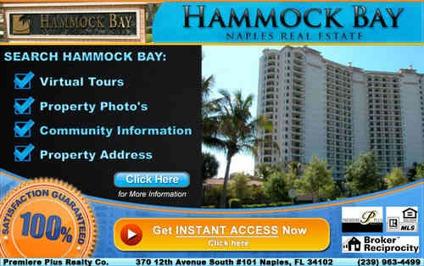 Public Notice: Hammock Bay Luxury Highrise Condo's From $200k's