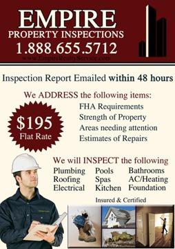 Real Estate Property Inspections & Appraisals