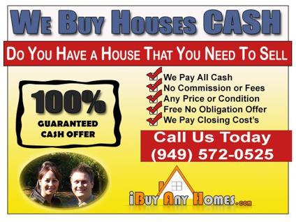 Sell Your House Fast for Cash - Any Condition
