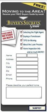 Sign up for a free buyers guide! Tips and tricks to buying your new home