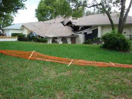 Sinkholes Florida on Sinkhole Homes In Florida  For Sale In Tampa  Florida   Realelist Com