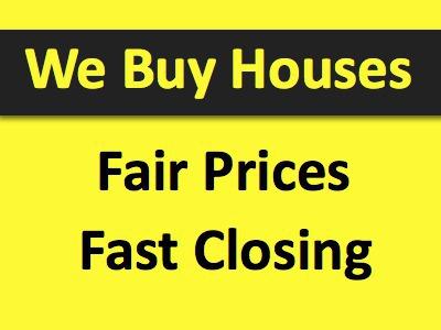 We Buy Houses. Call Now