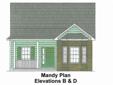 $136,900
New Three BR Mandy B plan To Be Built! EXCITING NEW HOMES NOW UNDERWAY IN THE