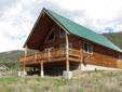 $249,000
Custom log sided Two BR cabin, Two BA, located in the BigHorn Hills Estates