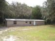 $79,900
Dunnellon Three BR, Remodeled mobile on 2 acre (double flag lot)