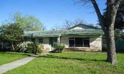 This is a home that has be enjoyed for a lot time from the seller. It has a lot of wonderful memories and now has to go to another family to make more. Great home in Balcones Heights and is easy access to all the highways. Their is a neighborhood park one