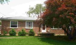 This brick ranch will amaze you! Much larger than it appears! 3 large bedrooms, living room open to kitchen. Wonderful office/study off dining room. This home has been completely updated! New windows. Remodeled kitchen & bathroom. A/c & furnace 2009. Hot