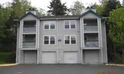 Condominium is on the top, 3rd floor. Just updated! Has 3 bdrms, 1.75 bths and 1 car garage. Area for a washer and dryer along with all the features of the clubhouse! It includes suana, hot tub, exercise room and out door pool. This condo is located by