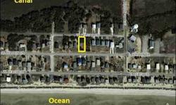 Wonderful Oak Island beach lot with potential canal views right in the heart of the island. The adjacent lot is also available for sale MLS#665725. Discover the natural beauty of Oak Island's beachfront. This community is dedicated to preserving a