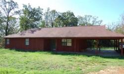 Enjoy a little bit of country on the edge of town with 3.5 acres! Great covered front porch out back and large three car carport. Inside features large bedrooms and spacious living area. Over 1400 sq. feetChris Abington is showing this 3 bedrooms / 2