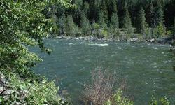 METHOW RIVER CANYON is the hottest set of new river properties in the Valley! These parcels are tucked away in a private canyon, an unheard of 1.5 to 2 miles off Highway 153 on a maintained road. LOT H offers a great river view and easy access to the