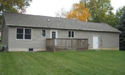 BEAUTIFUL NEWER RANCH HOME IN TECUMSEH. HOME FEATURES 3 SPACIOUS BEDROOMS, NICE KITCHEN, CENTRAL AIR, FULL BASEMENT, 2 CAR ATTACHED GARAGE, REAR DECK AND 1120SQFT.Listing originally posted at http