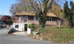 Single home minutes from Route 61. Probable home business opportunity. 3 bedrooms - 1 bath - potential finished basement adds an additional 546 square feet. The total square footage listed includes the lower level area. Corporate Owned / REO Sold "as is".