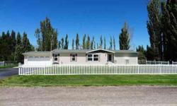 This well-maintained, manufactured home in a country setting has an immaculate park-like yard with mature trees, golf course lawns, all completely fenced, plus garage, shed and more! Spotless inside and out!
Jennifer Davis is showing this 3 bedrooms / 2
