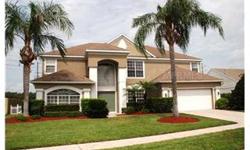Excellent Seminole County Schools! This spacious 5 bedroom water view pool home is located in Oviedo's desireable Tuska Ridge. Master suite is downstairs and 4 large bedrooms, 2 full bathrooms and a bonus room/loft upstairs. 19 SEER A/C system upstairs.