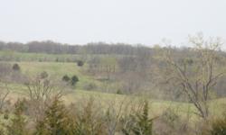 Beautiful rolling hills with 1+ acre pond available. More land (up to 50 more acres), home and building available. There is an area already leveled off near the pond for a home to be built. Call for more information 515-326-5225. 70% of land is tillable,