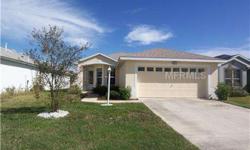 Beautiful home in gated, wildlife conservation community of Legacy of Leesburg! Bay window in breakfast nook, living room / dining room combination, screened lanai and walk-in closet in master bedroom. Shows like new and priced to sell!Gas stove and