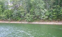 Waterfront lot on beautiful Smith Lake, Winston County. Located in Arley, AL on Rock Creek at Swayback bridge. Approximately 2 acres. Ninety feet of water frontage. Lot measures 90 x 300+ feet. Pave road to lot, city water, nonrestrictive. Sloping lot