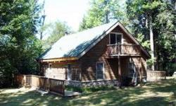 Upper Peninsula Get-A-Way! 16.5 acres of large, upland Maple with over 420' of frontage on Parent Creek. Modern, 3 bedroom, 1 bath, D-log sided cabin with large deck overlooking the creek. Home features cedar paneling, oak cabinets, huge stone fireplace,