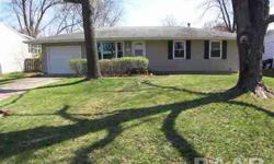 SHARP 3 POSSIBLE 4 BEDROOM 1.5 BATH RANCH SITUATED IN ROLLING ACRES. UPDATES INCLUDE