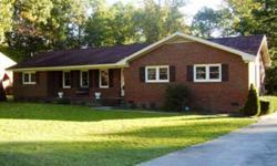 Listed right at tax value!3BR/2BA Brick Ranch on 0.52 acres!HVAC is approx. 5 yrs. old. All new metal alloy, reinforced, vinyl-tilt replacement windows w/life guarantee.Corner FP.Large add'l rm can be used as 4th BR/office/playroom.Spacious backyard w/2