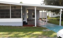 newly remodeled 2 bedroom, 1 1/2 bath located in Sandpiper Manor on the shores of beautiful Lake Yale between Eustis and Leesburg. Carport, enclosed porch, shed, washer & dryer, frig, stove, ceiling fans, new paint and carpet. Only about an hour from
