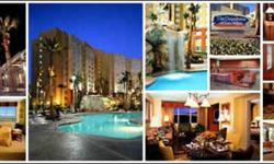 This hotel is 6 miles from the Las Vegas Strip and next to South Point Casino. It features an outdoor pool with waterfall and all suites come with a full kitchen. Guests of The Grandview at Las Vegas can relax in a spacious one or two-bedroom suite with