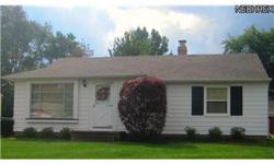 Bedrooms: 3
Full Bathrooms: 1
Half Bathrooms: 0
Lot Size: 0.18 acres
Type: Single Family Home
County: Cuyahoga
Year Built: 1958
Status: --
Subdivision: --
Area: --
Zoning: Description: Residential
Community Details: Homeowner Association(HOA) : No
Taxes: