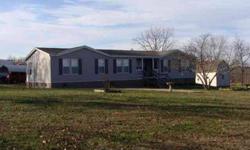 2005 3BR/2BA Manufactured Home. Over 1,800 SF with Large Back Porch, Fireplace, Large Kitchen, and Large Master Suite. Open, Fenced Pasture with Nice Pond. All on a Paved Road! Bring your horses!
Listing originally posted at http