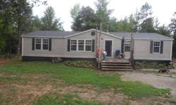Home for sale in Ripley County - 4 BR 2BA custom built manufactured home, only one year old, situated neatly on 10 acres just off BB highway near the Mudpuppy Conservation Area. Home features electric CHA, large rooms with walk in closets, jacuzzi tub,
