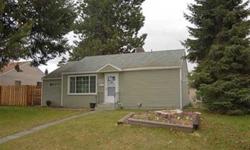 APPROVED SHORT SALE! Upgraded Shadle rancher. 3 Bedroom 2 Bath, vinyl siding and a large fence backyard with shop. Convenient location close to schools, churches and shopping. Great opportunity to be a home owner in a nice house, ready for you to come in